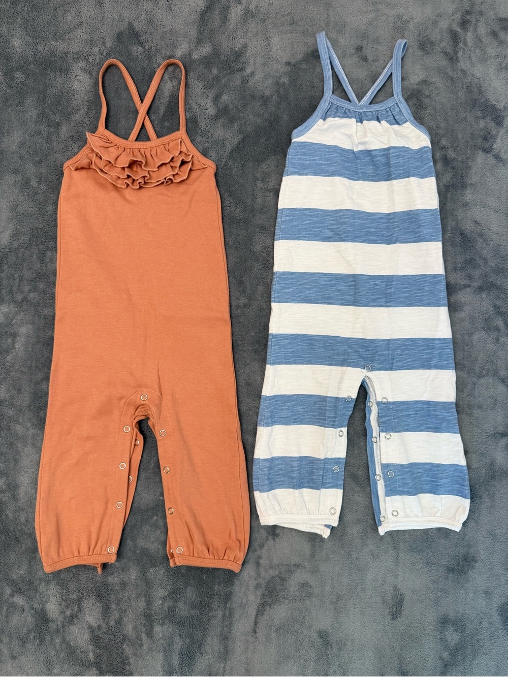 L’ovedBaby Button Jumpsuits